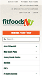 Mobile Screenshot of fitfoods4u.com